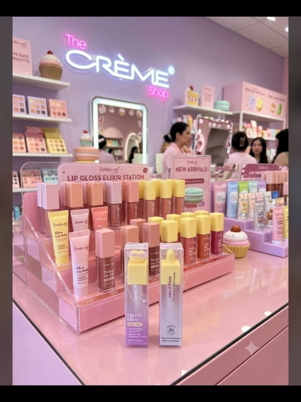 Crème Shop Lip Oil Elixir In Twinkle Clear Jelly-NIB!